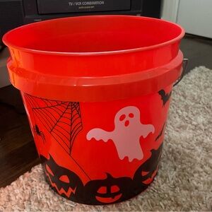 Home Depot Halloween Ghost Pumpkin Bat Trick or Treat Bucket